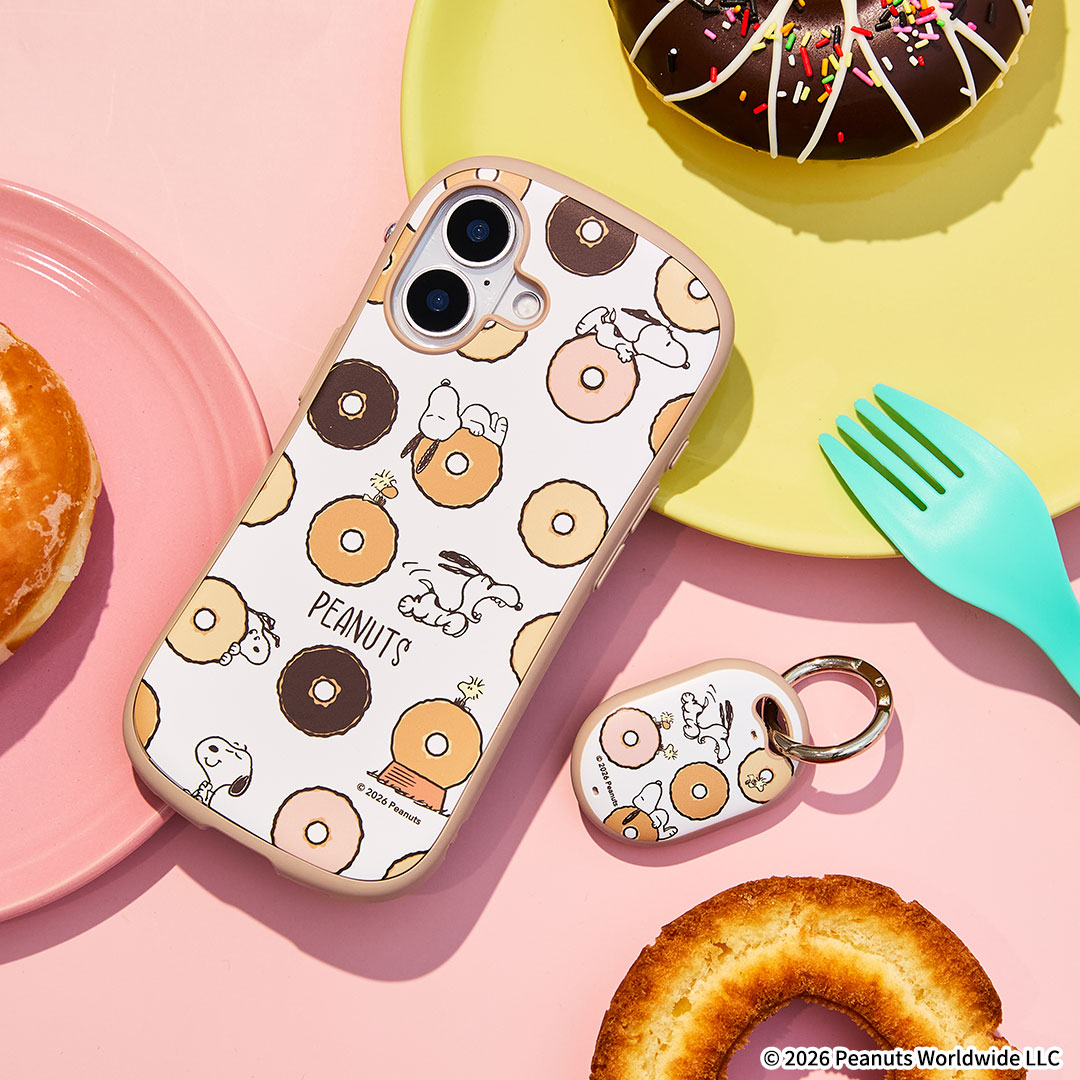 [iPhone 16/16 Pro専用]PEANUTS/ピーナッツ iFace First Class Cafe MagSynqケース