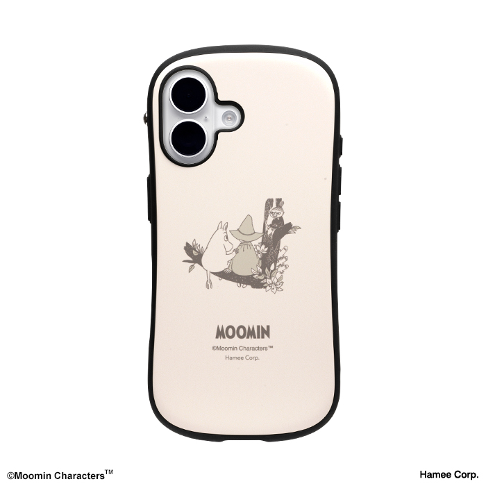 ブラックXS ミー様 iFace iPhone16 ケース ムーミン iPhone15 iPhone14 iPhone13