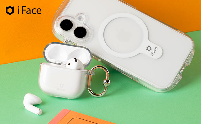 【新】[AirPods(第4世代)専用]iFace Look in Clearケース(クリア)