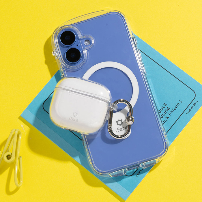 AirPods 第4世代 ANC(箱あり) + iFace ケース iFace airpods4 ケース エアポッズ4ケース エアーポッズ4 エアポッズ第