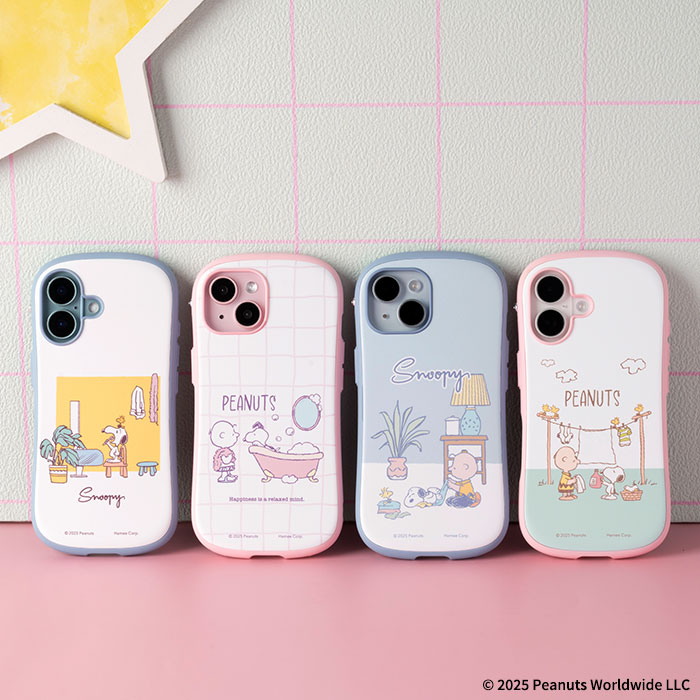 [iPhone 16/16e/15/14/13専用]PEANUTS/ピーナッツ iFace First Class MagSynqケース