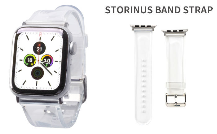 Apple Watch バンド クリア アップルウォッチ バンド Apple Watch Series SE 38-40mm  42-44mm STORINUS バンドストラップ クリア :599-9233:iPhone・スマホケースのHamee 通販  