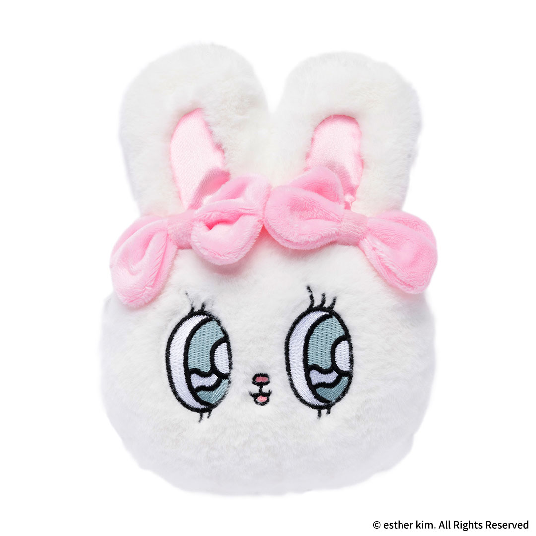 定期入れ パスケース リール付き エスターバニー ID IC カード 入れ