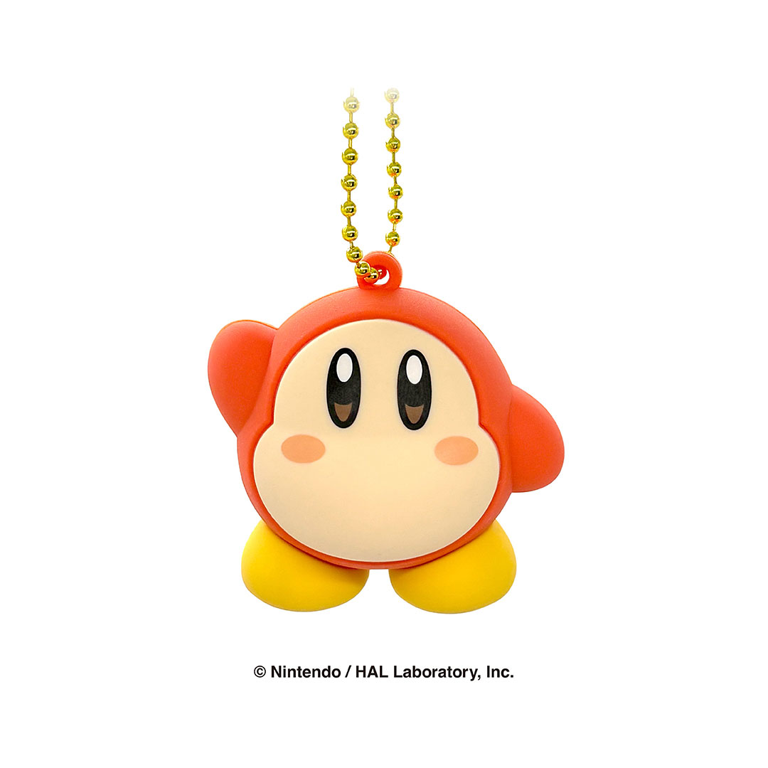 星のカービィ ぷっくり ラバーマスコット キーホルダー キーチャーム
