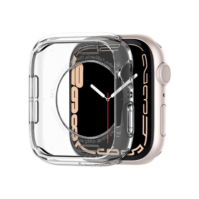 Apple Watch バンド Apple Watch ケース Apple Watch Series 7 / SE / 6 / 5 /4 40mm - 41mm 44mm - 45mm Spigen Liquid Crystal ケース クリスタルクリア｜keitai｜02