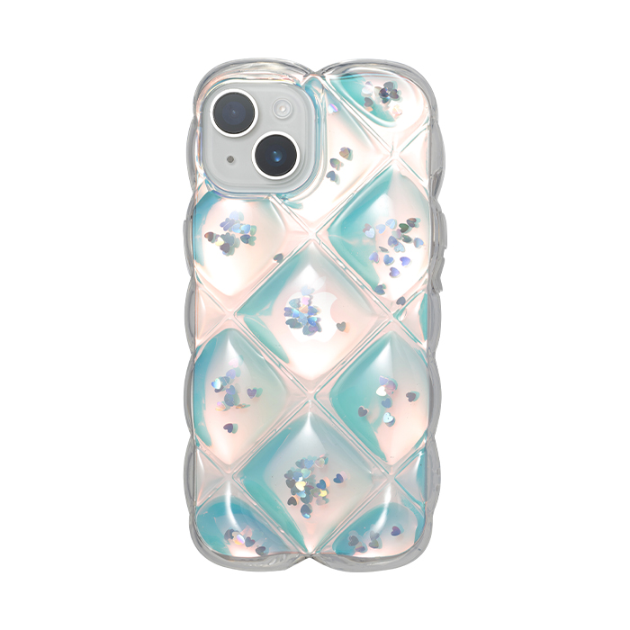 iPhone15 ケース iPhone14 iPhone13 ULTRA FINE クリアキルティング