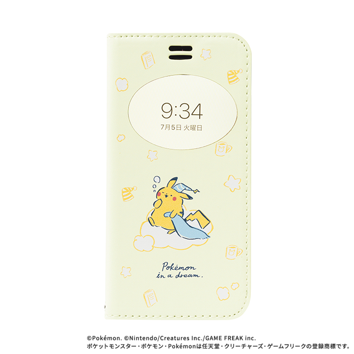 ポケモン iPhone se ケース 手帳型 第3世代 第2世代 スマホケース 手帳型 iPhone8 iPhone7 ポケットモンスター 窓付き 手帳型ケース ピカチュウ カビゴン｜keitai｜08