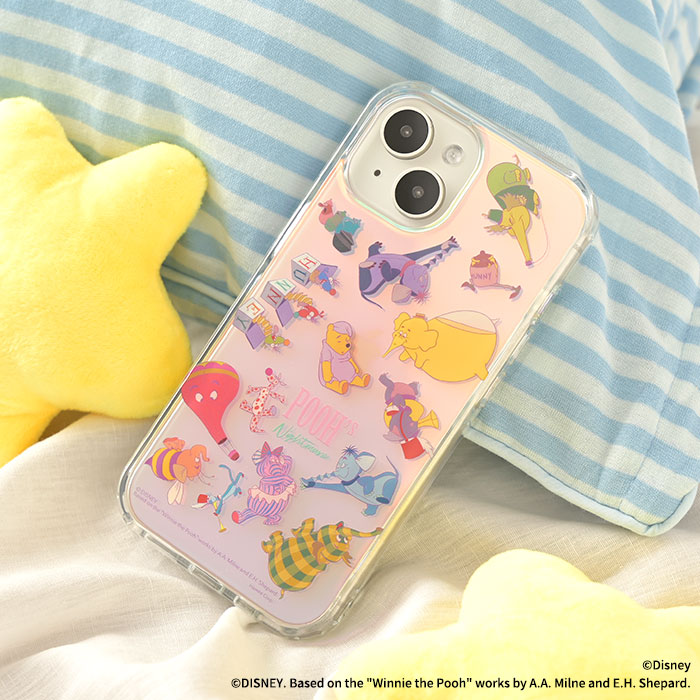 [iPhone 15専用]ディズニーキャラクター HIGHER ハイブリッドケース