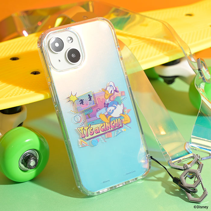 [iPhone 15専用]ディズニーキャラクター HIGHER ハイブリッドケース