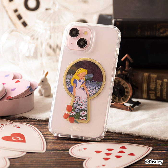 [iPhone 15/14/13専用] ディズニーキャラクター HIGHER MagSafe対応 ハイブリッドケース
