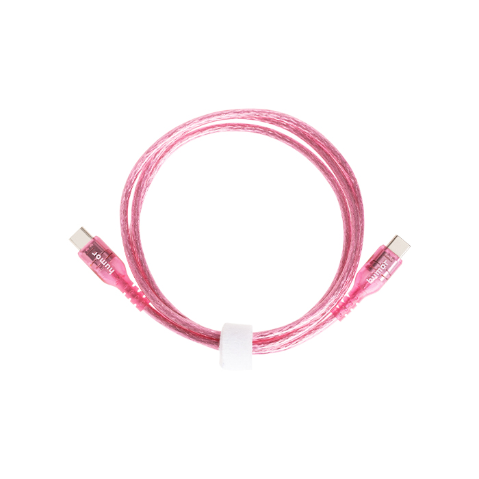 humor USB 2.0 CABLE TYPE-C to TYPE-C 1.0m(クリア) | humor | 02
