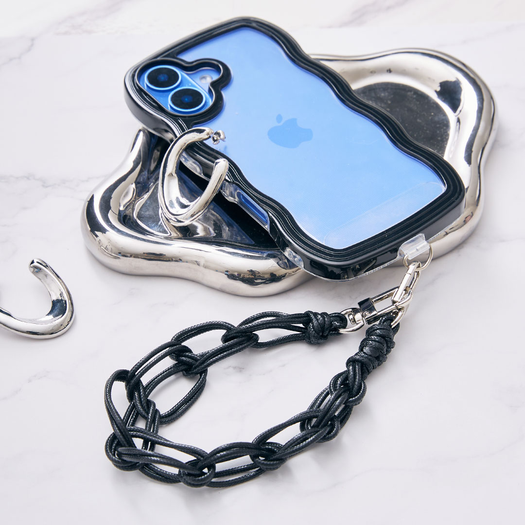 sorureda! ワイヤーレザーストラップ(ブラック)