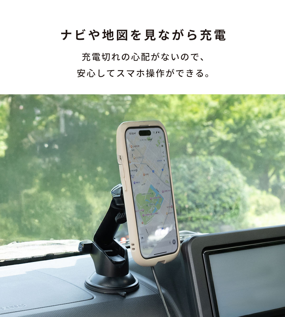 車載ホルダー DIVAID magsafe 車 スマホホルダー 車載充電器 Magsafe