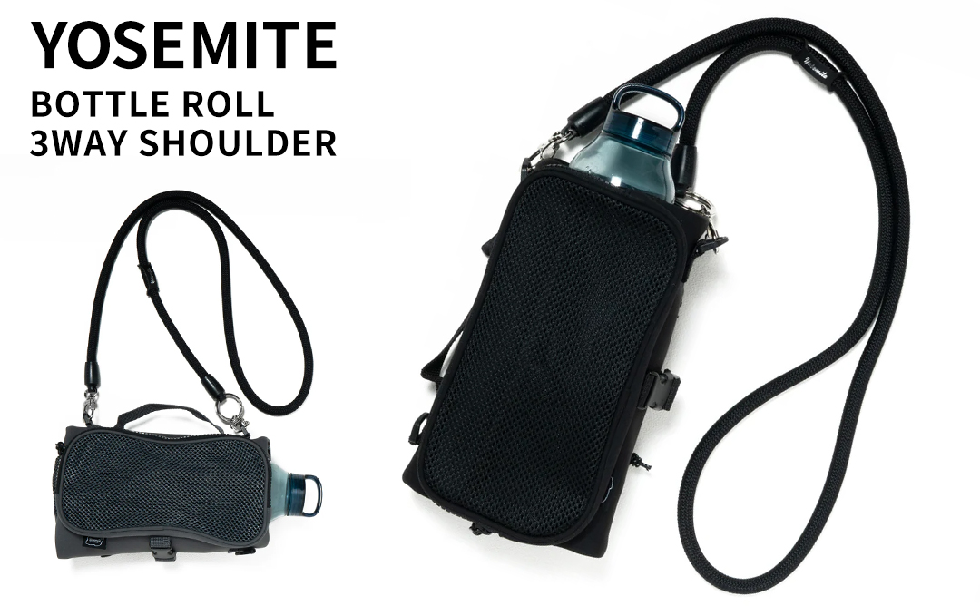 YOSEMITE ヨセミテ BOTTLE ROLL 3WAY SHOULDER