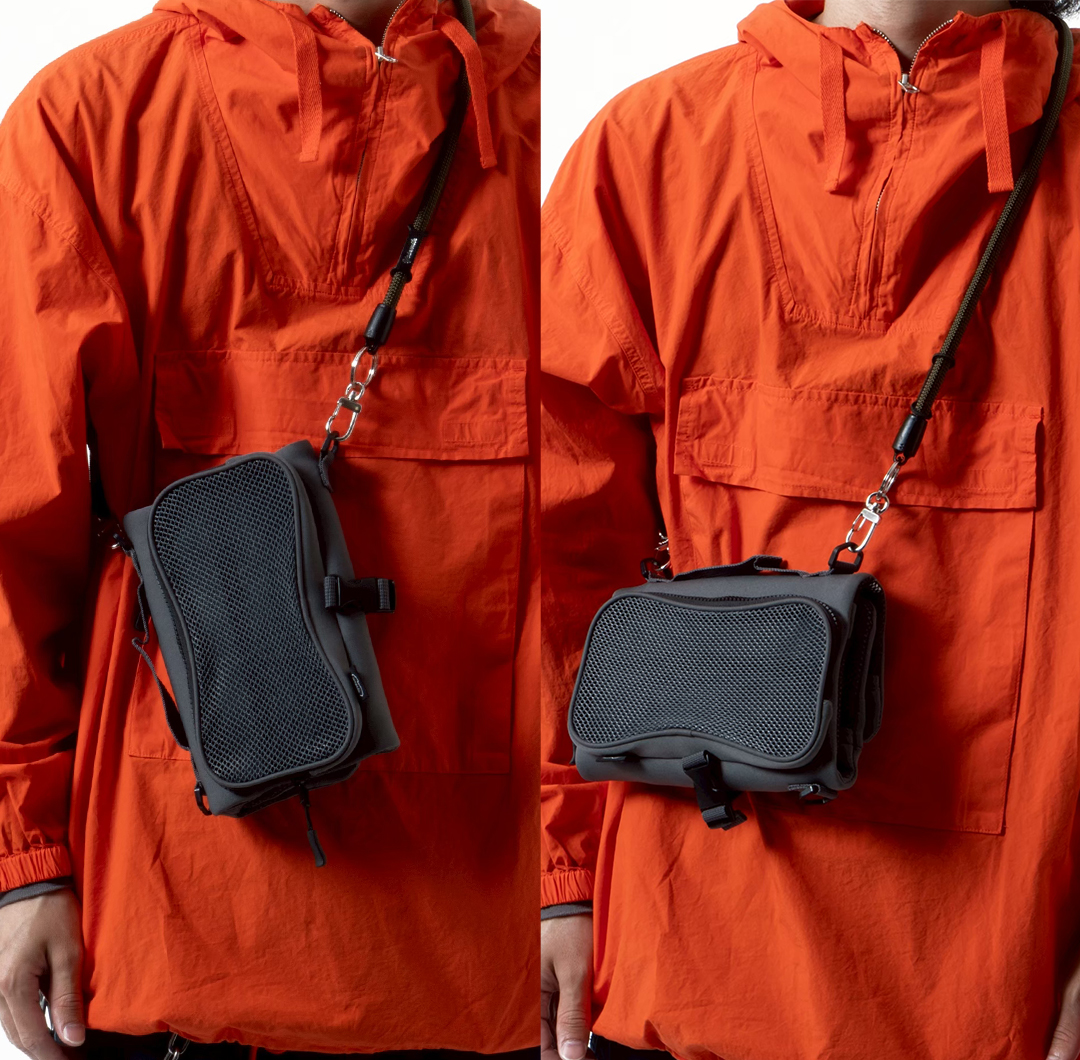 YOSEMITE ヨセミテ BOTTLE ROLL 3WAY SHOULDER