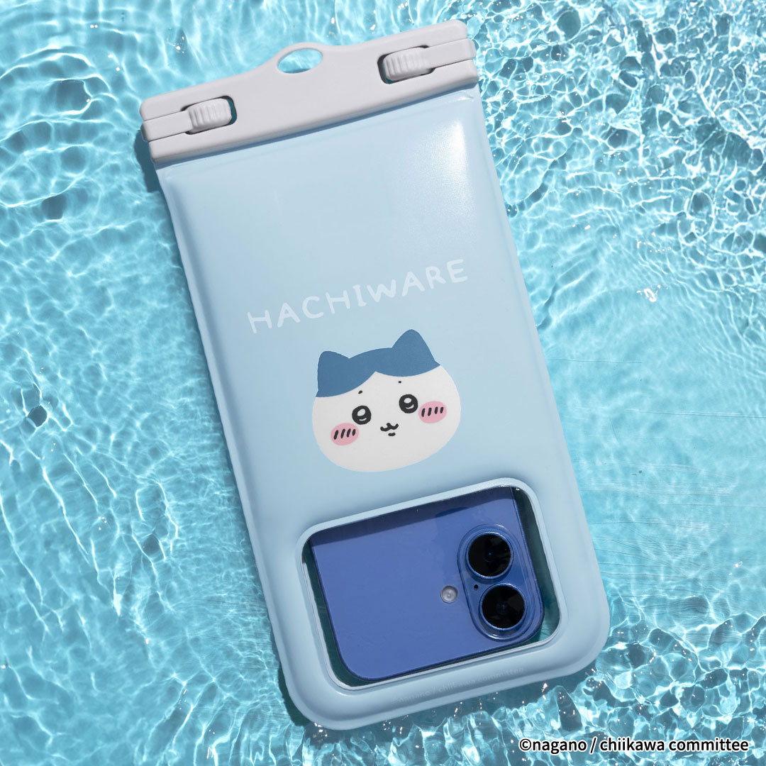 [各種スマートフォン対応]ディズニーキャラクター/DIVAID フローティング防水ケース ワイドサイズ ショルダーストラップ