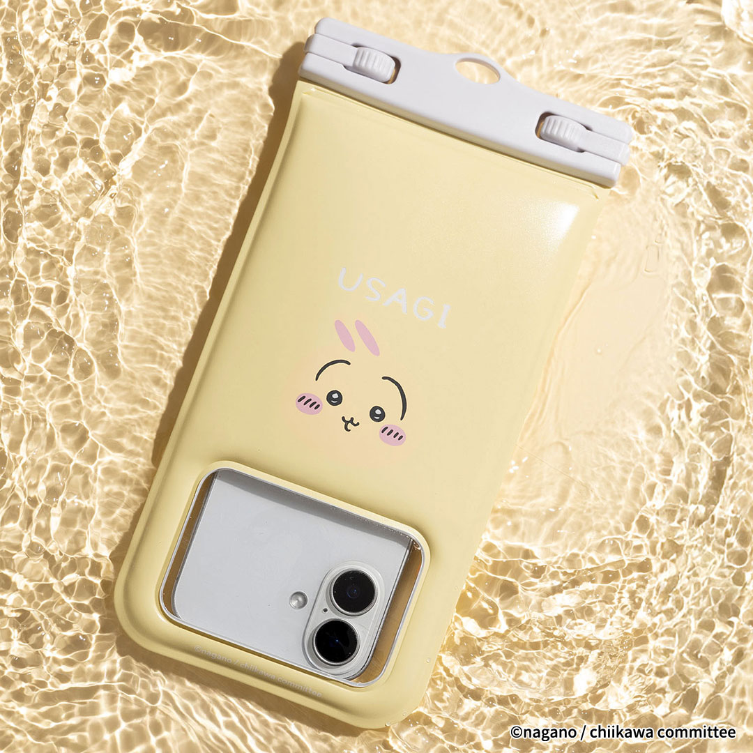 [各種スマートフォン対応]ディズニーキャラクター/DIVAID フローティング防水ケース ワイドサイズ ショルダーストラップ