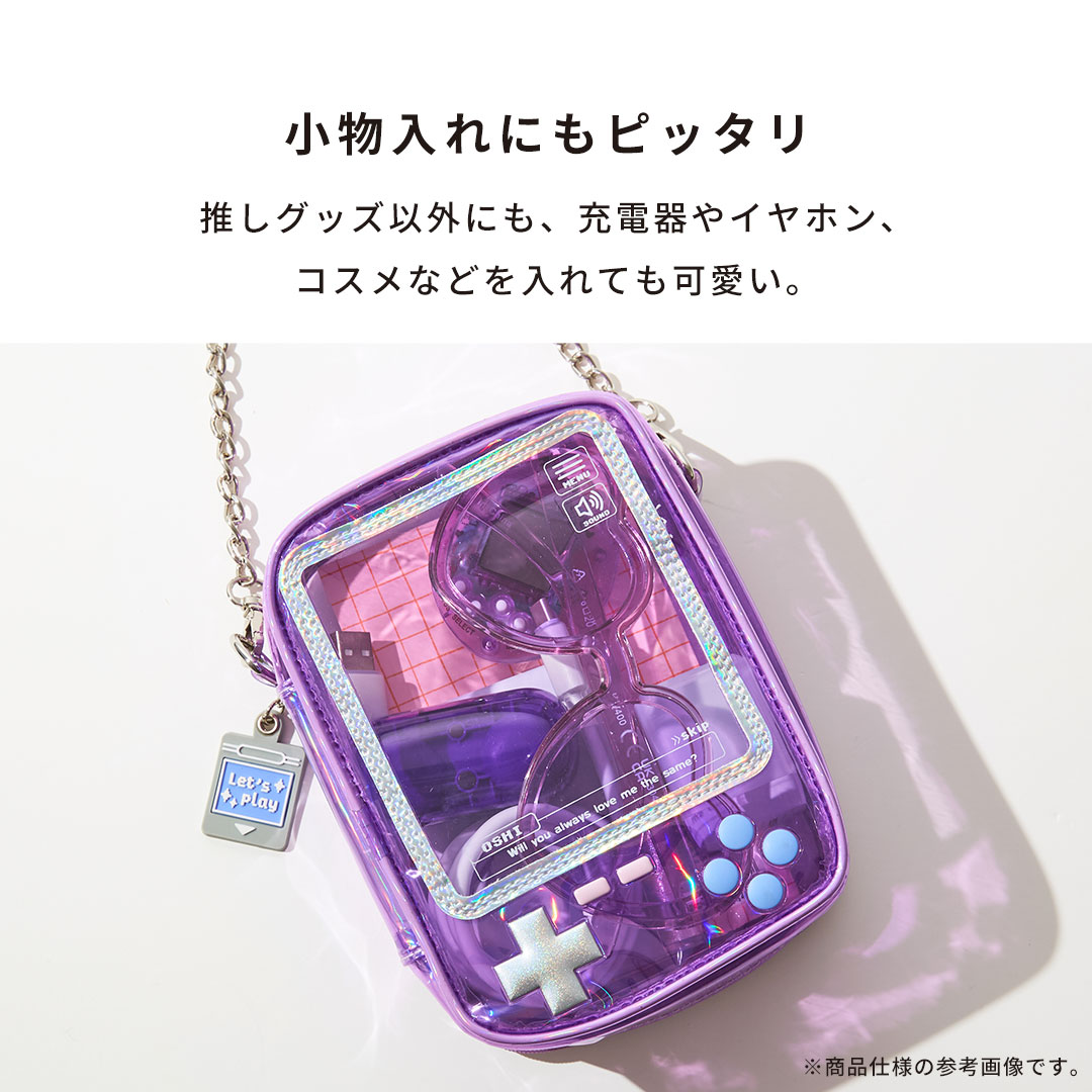 Osel 携帯ゲーム型 ぬいぐるみポーチ ぬい ぬい活 推し活 ポーチ