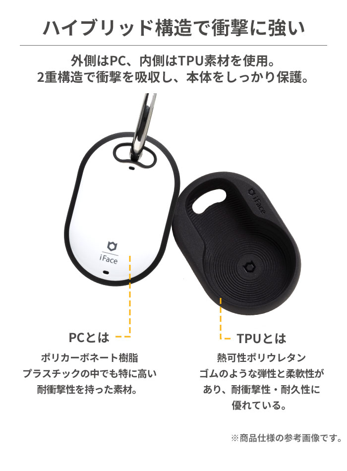 iFace AirTagケース 仕様 01