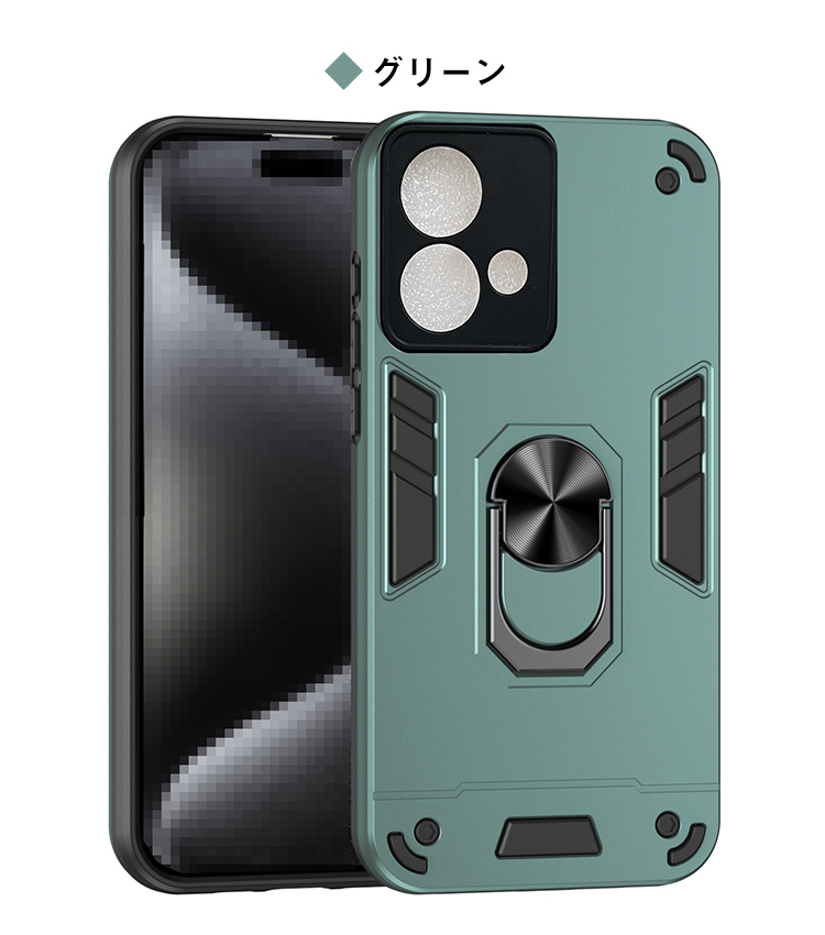 Motorola edge 40 neo ケース 耐衝撃 カバー マグネット式車載ホルダ対応 スタンド機能 リング付き 2重構造 モトローラ エッジ 40 ネオ ソフトケース｜keitaicase｜08