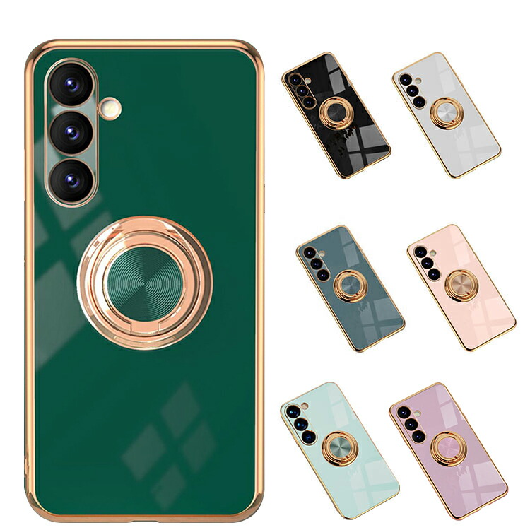 Galaxy A35 5G �P�[�X �ϏՌ� �J�o�[  ���b�L ��̌^�����O�t�� �X�^���h�@�\ �}�O�l�b�g���ԍڃz���_�[�Ή� TPU �\�t�g�P�[�X �X�g���b�v��