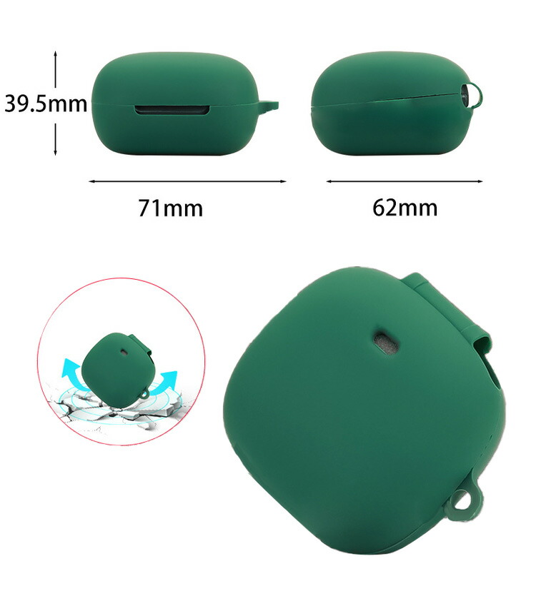 SOLID BASS ATH-CKS50TW2 ケース シリコン シンプル 保護カバー