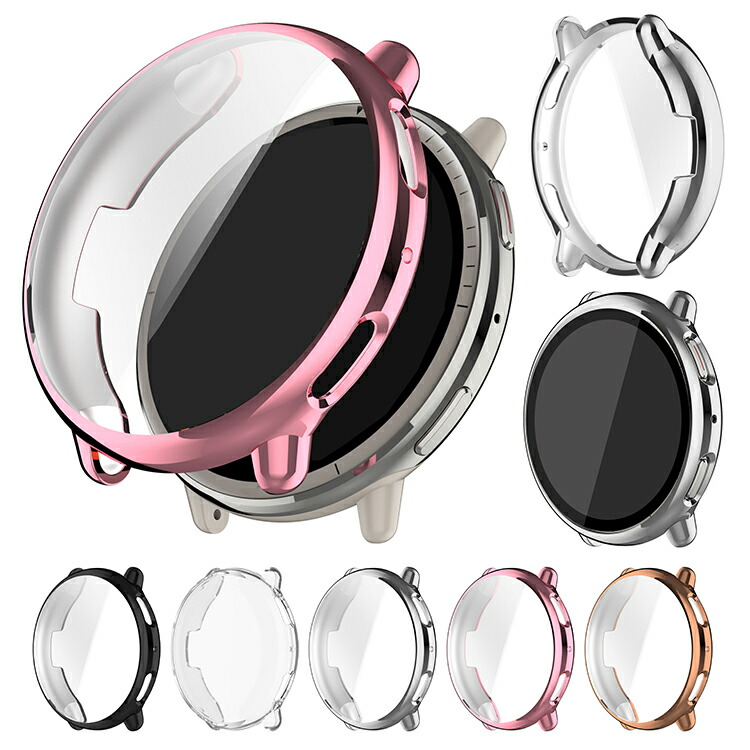Amazfit Active 2 �P�[�X �J�o�[ ���b�L / �N���A �t���ی� �t�B������� �ی�P�[�X/�J�o�[ TPU �ϏՌ��P�[�X/�J�o�[ �\�t�g�P�[�X �A�}�Y�t�B�b�g