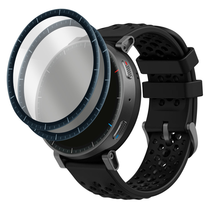 Amazfit Active Max �t���ی�t�B���� 2������ �S�ʕی� PMMA�f�� ���h�~ �v���e�N�^�[ �t�B���� �A�}�Y�t�B�b�g �A�N�e�B�u �}�b�N�X �ی�V�[�g