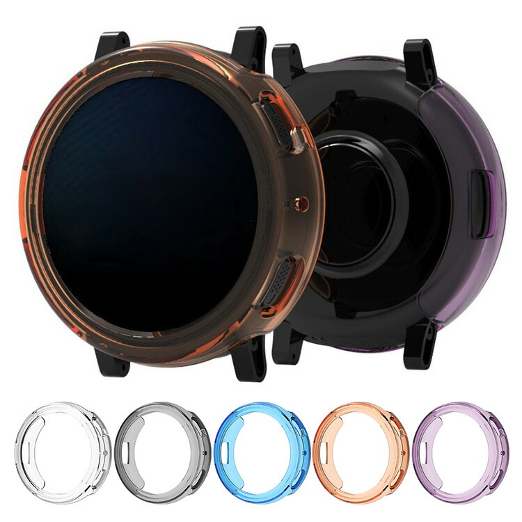 Amazfit Active Max �P�[�X �N���A �J�o�[ �N���A ���� �\�t�g TPU �v���e�N�^�[�J�o�[ �ی�P�[�X/�J�o�[ �ϏՌ��P�[�X/�J�o�[ �\�t�g�P�[�X