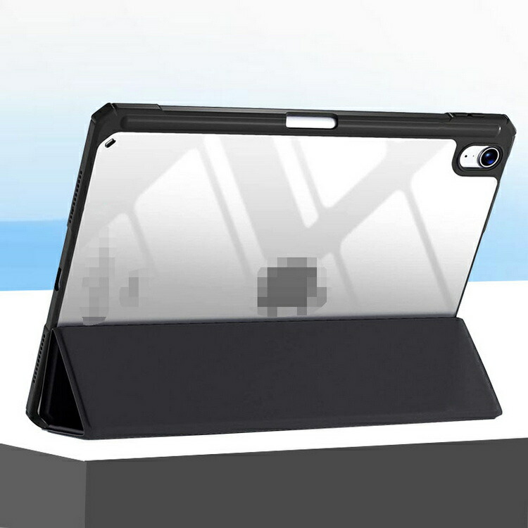iPad Air (第5世代) ケース 10.9インチ 手帳型 かわいい ペン収納 背面