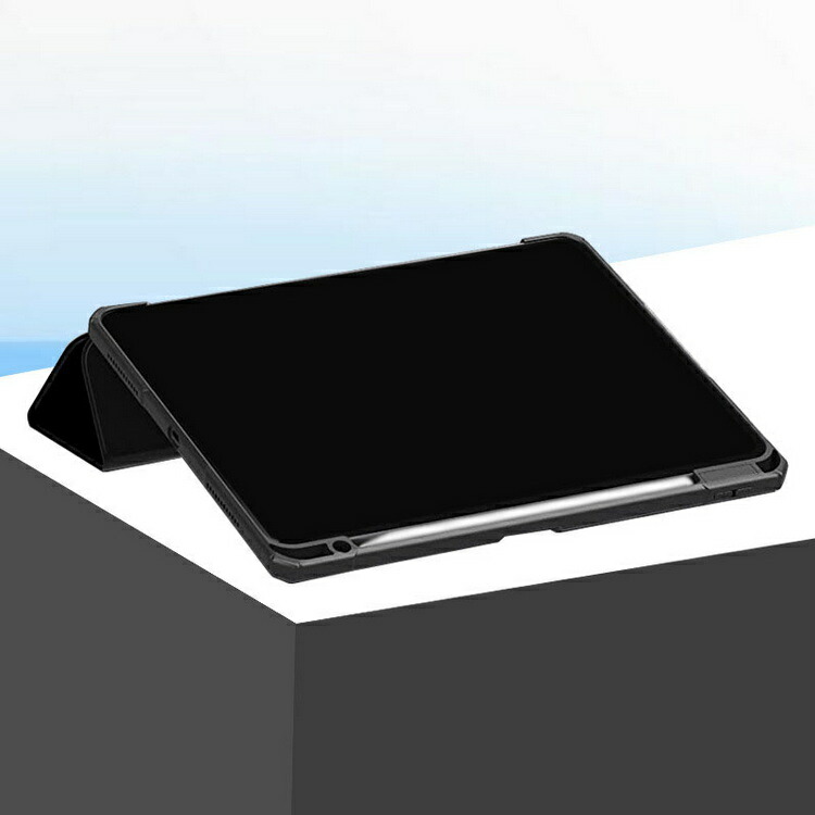 iPad Air (第5世代) ケース 10.9インチ 手帳型 かわいい ペン収納 背面