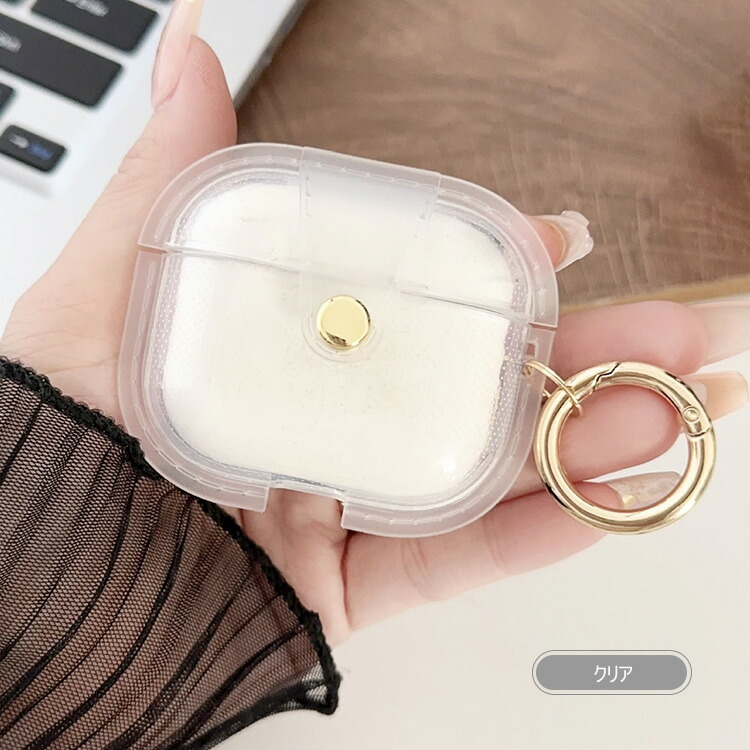 AirPods4 クリアケース AirPods 4 カバー クリア 透明 TPU シンプル