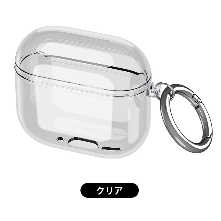 AirPods4 クリアケース AirPods 4 カバー クリア 透明 TPU かわいい