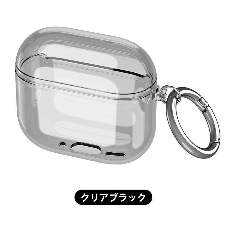 AirPods4 クリアケース AirPods 4 カバー クリア 透明 TPU かわいい