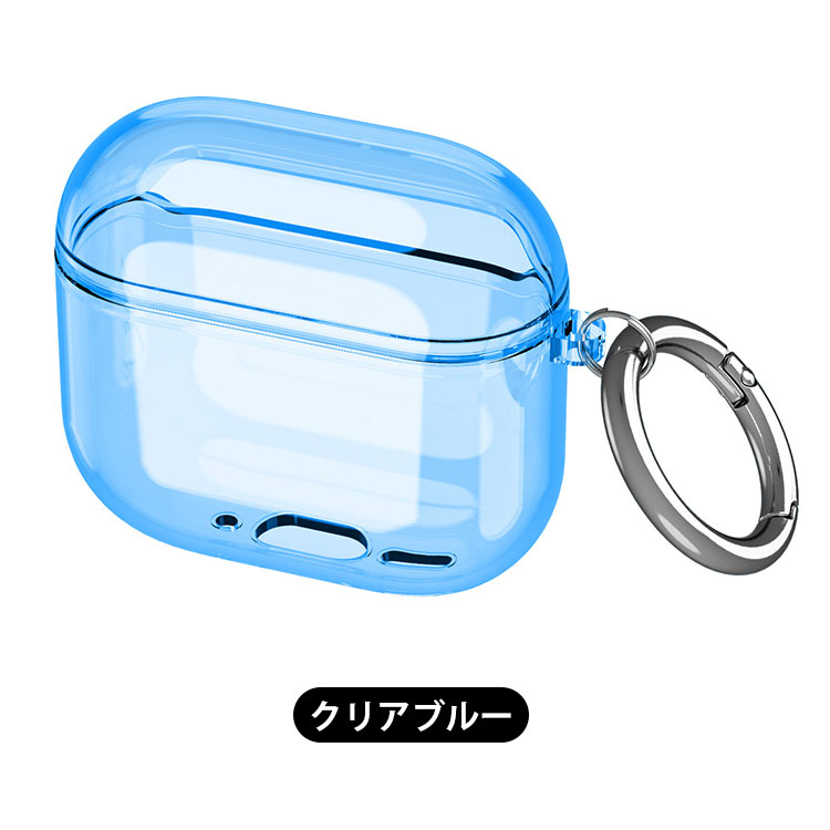 AirPods4 クリアケース AirPods 4 カバー クリア 透明 TPU かわいい