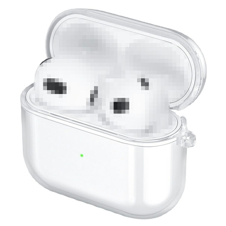 AirPods5/4用 クリアケース AirPods4用カバー クリア 透明 TPU