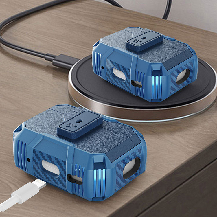 AirPods4 ケース AirPods 4 保護カバー カラビナ付き プラスチック