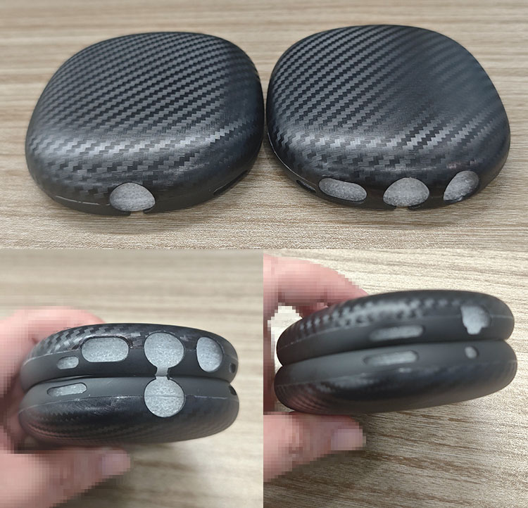 AirPods Max 2 ケース 第1世代 第2世代 カバー TPU シンプル カーボン