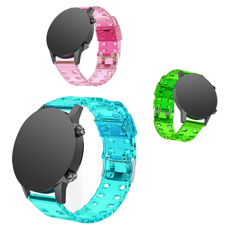 GARMIN Approach S40 GPSウォッチ　替えベルト2本付き Garmin Approach S40/S42 ベルト バンド 交換 半透明 シリコン 6色