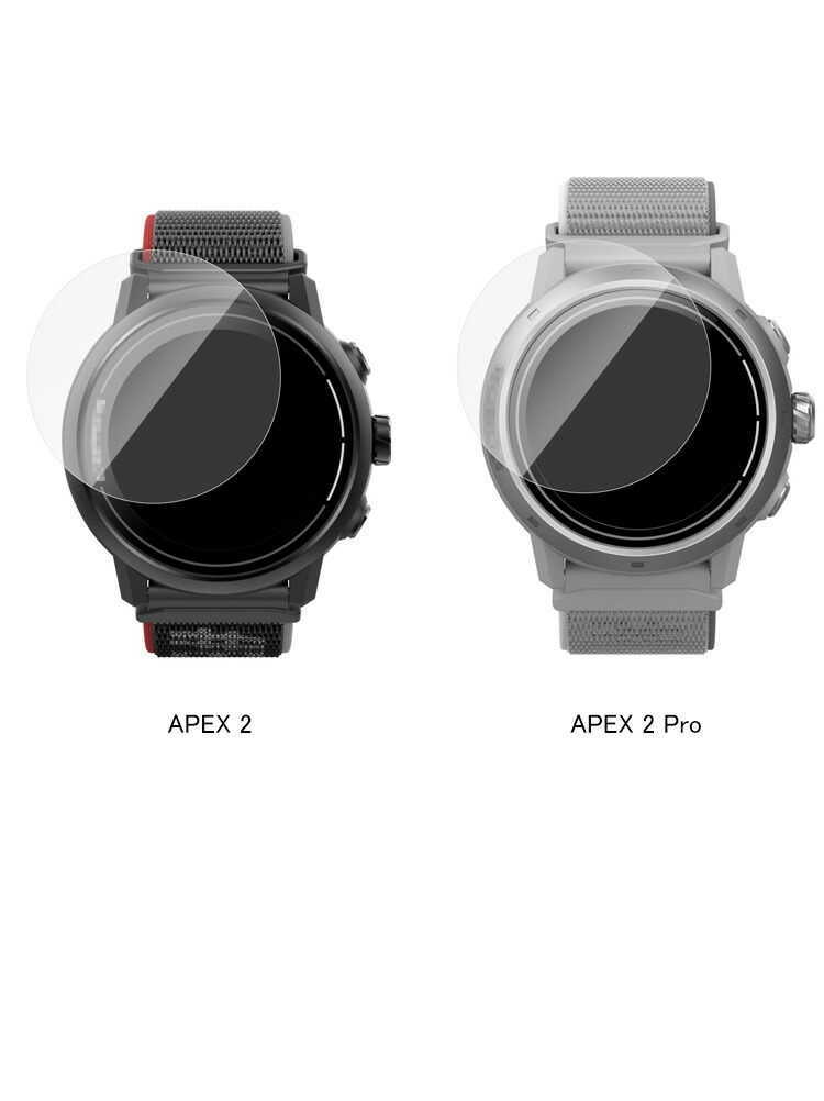 COROS APEX 2/APEX 2 pro フィルム 強化ガラス 液晶保護フィルム 保護 