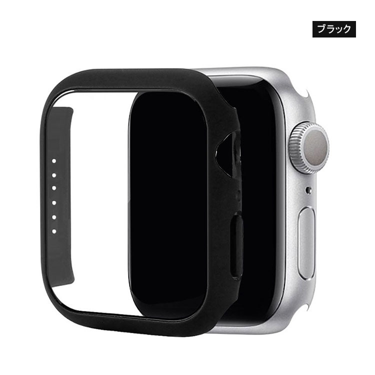 Apple Watch Series 9/8/7 ケース ガラスフィルム ケース カバー 全面保護 液晶保護カバー アップルウォッチ シリーズ9/8/7 41mm/45mm ハードケース｜keitaicase｜04