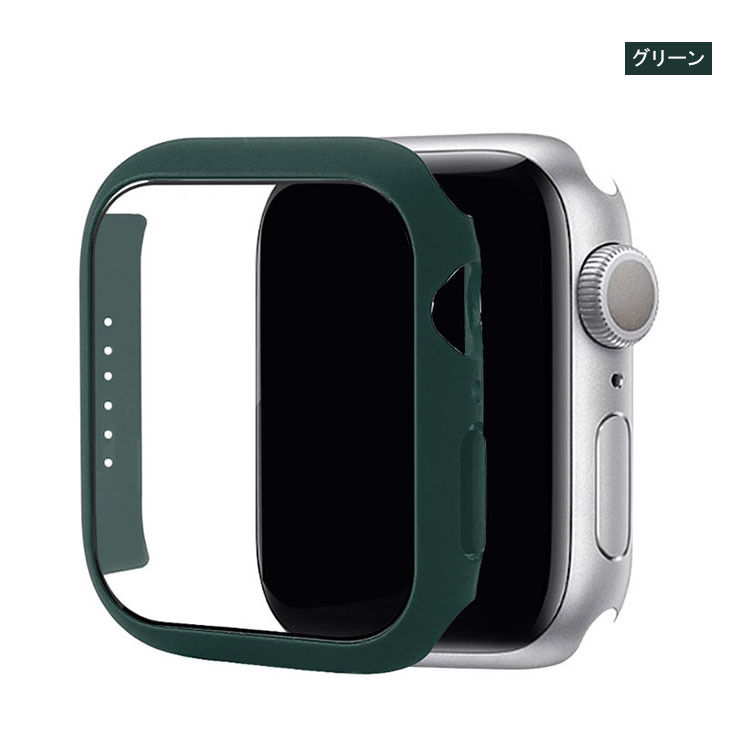 Apple Watch Series 9/8/7 ケース ガラスフィルム ケース カバー 全面保護 液晶保護カバー アップルウォッチ シリーズ9/8/7 41mm/45mm ハードケース｜keitaicase｜07
