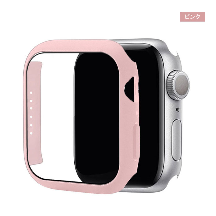 Apple Watch Series 9/8/7 ケース ガラスフィルム ケース カバー 全面保護 液晶保護カバー アップルウォッチ シリーズ9/8/7 41mm/45mm ハードケース｜keitaicase｜08