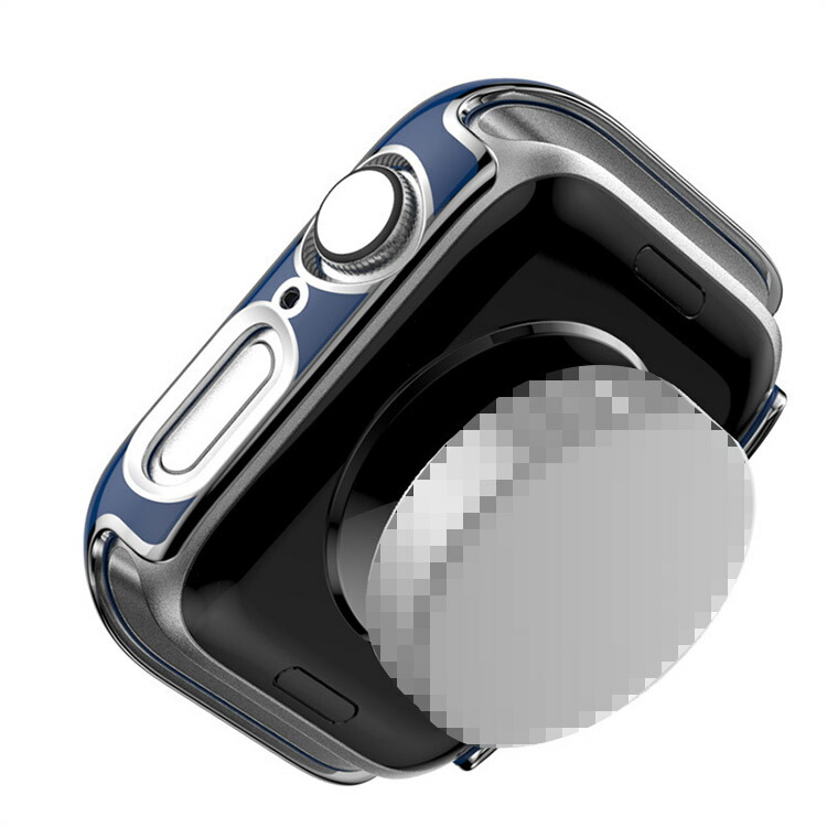 Apple Watch Series 9/8/7/Ultra 2/1 ケース カバー メッキ 強化ガラス（ガラスフィルム）付き 全面保護 液晶保護ケース アップルウォッチ｜keitaicase｜04