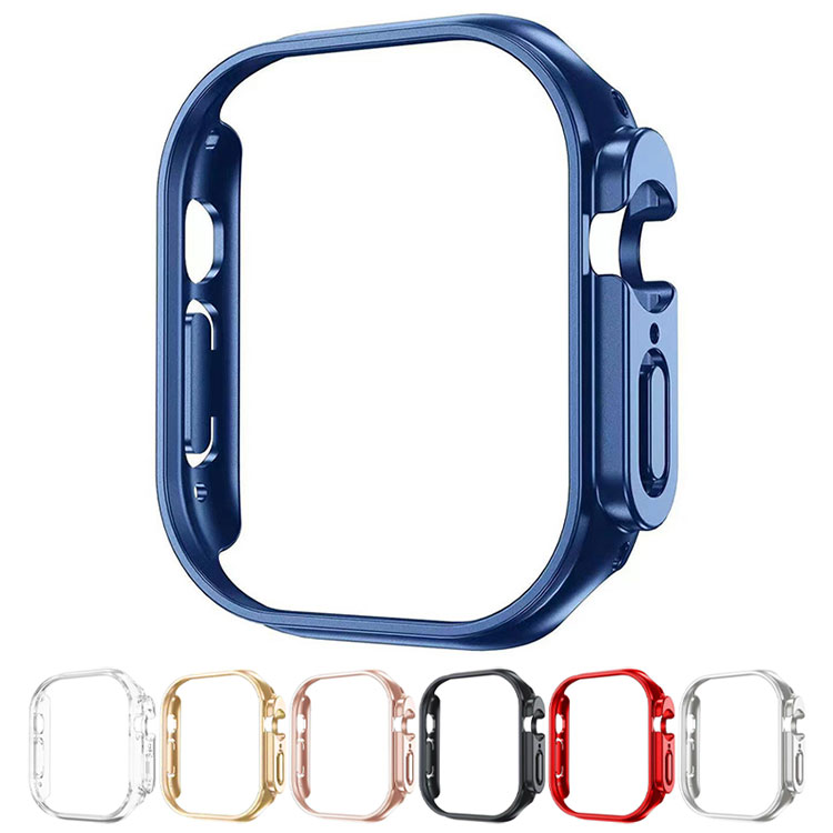 Apple Watch Ultra 2/1 バンパー ケース 耐衝撃 プラスチック