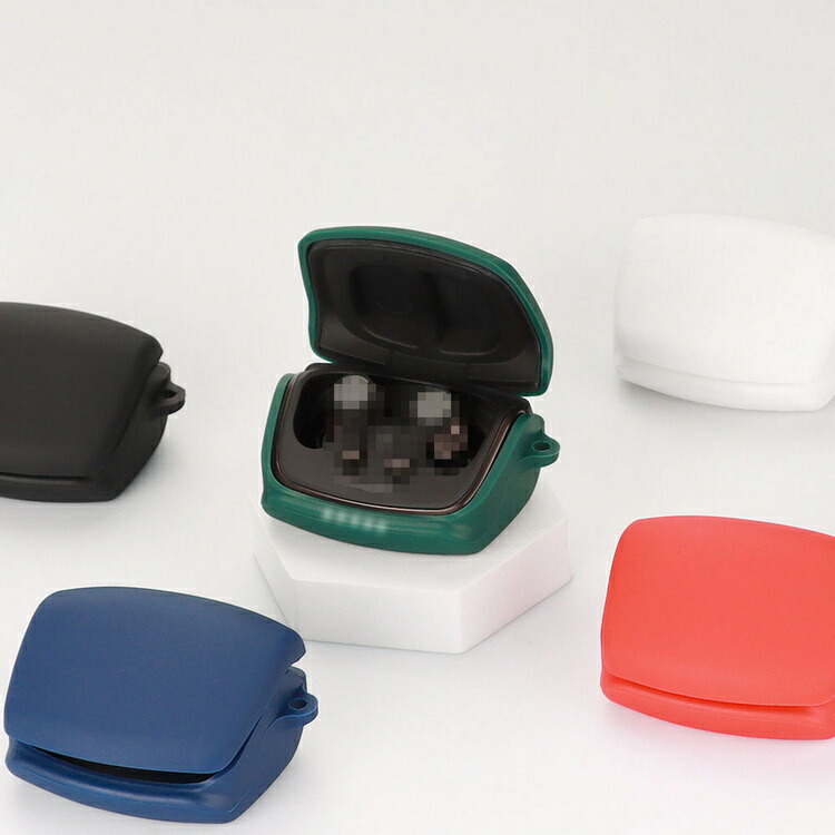 早い者勝ち❣️イヤホンケース　シリコン　シンプル　グレー　カラビナ付き Amazon | ZENIX DESIGN TECH airpods pro 用 ケース カラビナ