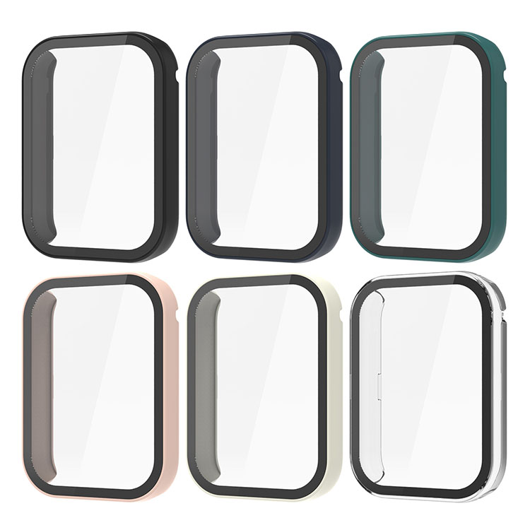 Xiaomi Smart Band 8 Pro ケース カバー 強化ガラス（ガラスフィルム）付き 全面保護 液晶保護ケース シャオミ スマート バンド8 プロ 単色/クリア｜keitaicase｜06