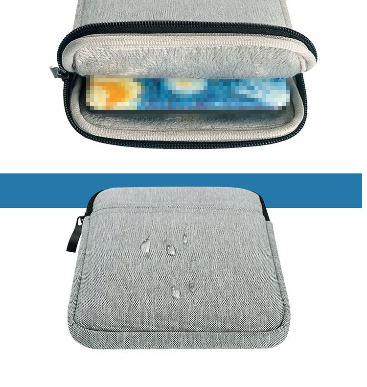 BOOX Poke4 Lite (6インチ) 電子ペーパータブレット 収納ケース カバー キャンバス調 バッグ型 カバン型 シンプル ポケット付き セカンドバッグ型｜keitaicase｜06