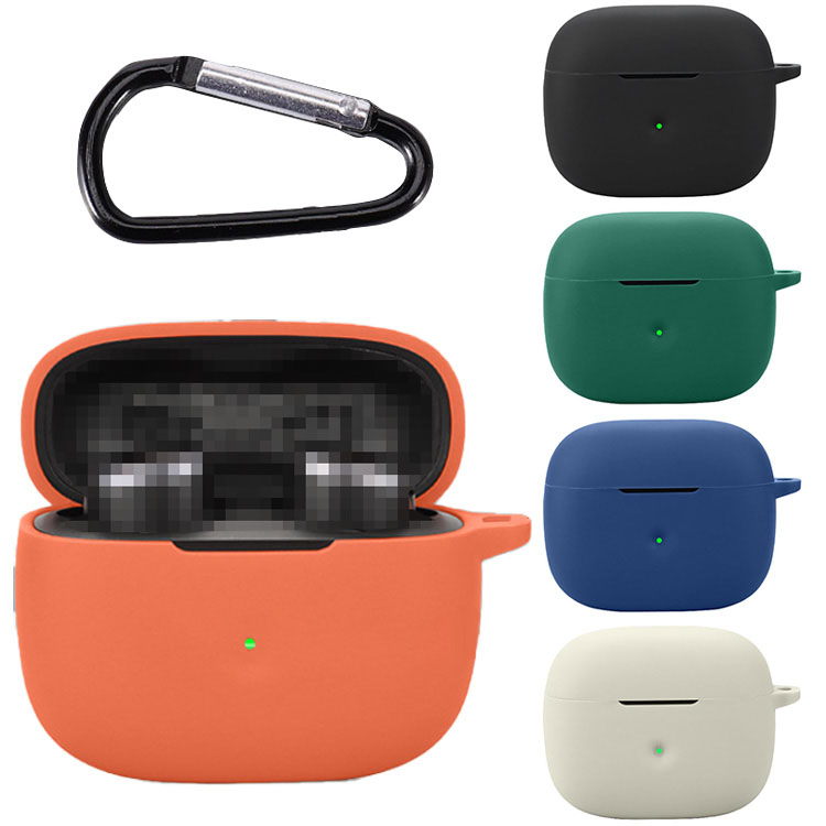 Bowers & Wilkins Pi6 ケース カラビナ付き シリコン シンプル 保護カバー B&W おすすめ おしゃれ カバー 傷防止 ケース ワイヤレスイヤホン 保護ケース | 
