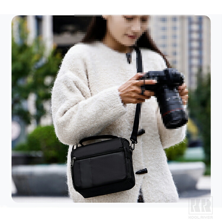 LUMIX DC-G100D/LUMIX S1I対応 一眼レフ カメラバッグ カメラケース